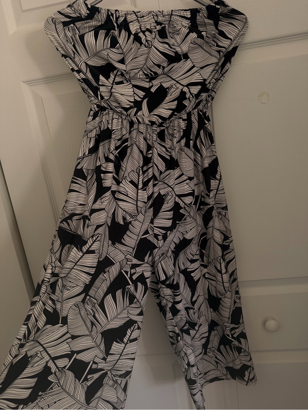 Black & White     Palazzo cropped